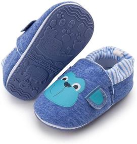 img 4 attached to BiBeGoi Toddler Non Slip Slipper Sneaker Shoes for Boys