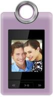 coby 1.5-дюймовый цифровой жк-фоторамка cliphanger dp152pnk: стильное розовое устройство для отображения фотографий. логотип