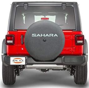 img 3 attached to 🚙 Mopar Genuine Spare Tire Cover 32" (Sahara Logo) - Protect Your Jeep's Spare Tire with Authentic Mopar Quality