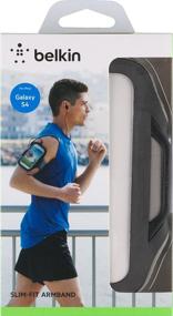 img 1 attached to 📱 Belkin Slim-Fit Armband for Samsung Galaxy S4 (Pink): Secure and Stylish Fitness Companion