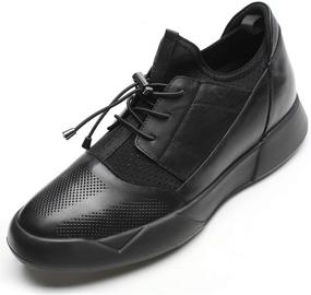 img 4 attached to 👞 CHAMARIPA H71C62V011D Height Increasing Men's Shoes - Elevate Your Style and Height!