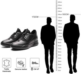 img 1 attached to 👞 CHAMARIPA H71C62V011D Height Increasing Men's Shoes - Elevate Your Style and Height!