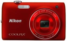 img 1 attached to Nikon COOLPIX S4100 14 MP Digital Camera With 5X NIKKOR Wide-Angle Optical Zoom Lens And 3-Inch Touch-Panel LCD (Red)