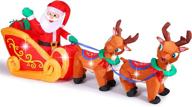 inflatable christmas decorations inflatables reindeer logo