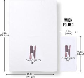 img 2 attached to Aller Home&amp;Kitchen Забавные кухонные полотенца набор | Набор из 4 полотенец | Оригинальный дизайн с намеками на кухонные гаджеты - полотенца в мелкую клетку и декоративные полотенца для посуды для мамы | Милые кухонные полотенца в качестве подарков