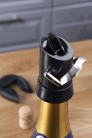 img 3 attached to Vacu Vin Champagne Saver Pourer