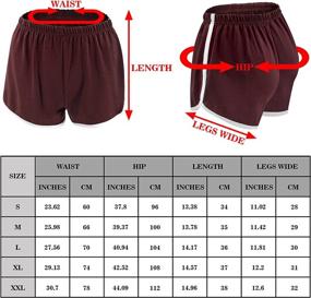 img 3 attached to 🩳 5 Pack Women's Cotton Sports Shorts - Yoga, Running, and Athletic Summer Short Pants