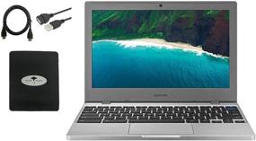 img 1 attached to 🔍 Samsung Chromebook 4 - Thin and Light Laptop for Business and Student Use, Intel Celeron N4000, 4GB RAM, 32GB eMMC, Wi-Fi, Chrome OS (GM Accessories)