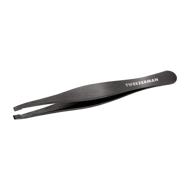 🔧 tweezerman g e a r flat tip tweezer: precision tool for hair removal and grooming logo