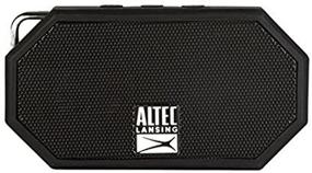 img 3 attached to Акустическая система Altec Lansing Mini H2O с Bluetooth и водонепроницаемостью - черная.