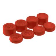 🎮 aceshot thumb grips (8pc) for xbox one (series x, s) - sweat-free, 100% silicone, precision raised antislip rubber analog stick grips, red - by foamy lizard, xbox one controller (8 grips) логотип