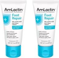 👣 amlactin foot cream therapy 3 oz, pack of 2: repair and nourish your feet logo