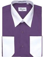 👔 dapper style- men's dress shirt with convertible cuffs: trendy men's clothing and shirts logo