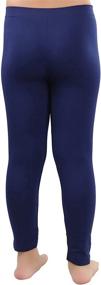 img 2 attached to ToBeInStyle Girls Nylon Spandex Length Leggings Girls' Clothing for Leggings