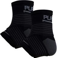 🦶 enhance stability and comfort with adjustable ankle support brace compression logo