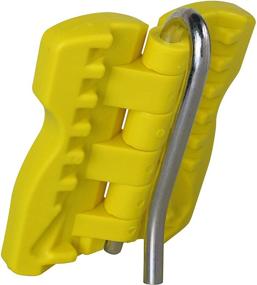 img 2 attached to 🚪 The Original Fat Ivan Fold Up Doorstop Wedge with Magnet - Yellow (2 Pack): Durable and Convenient Solution for Securely Holding Doors