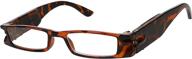 👓 lighted reading glasses, tortoise: enhancing your reading experience with style and convenience logo