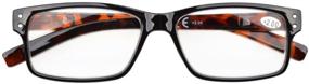 img 2 attached to 👓 Eyekepper 5-Pack: Vintage Reading Glasses with Spring Hinges and Sunshine Readers for Men