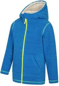 img 1 attached to 🧥 Snowdonia Kids Hoodie by Mountain Warehouse - Winter Jacket for Girls & Boys