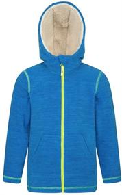 img 4 attached to 🧥 Snowdonia Kids Hoodie by Mountain Warehouse - Winter Jacket for Girls & Boys