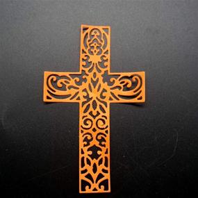 img 2 attached to 🔱 Metal Symmetrical Cross Cutting Dies: Elegant Religion Cross Decorative Pattern for Impeccable Card Making, Embossing, Scrapbooking, and DIY Crafts