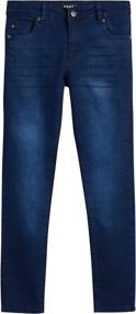 img 4 attached to 👖 DKNY Boys Jeans Pocket Stretch: Top Notch Boys' Clothing for Style and Comfort