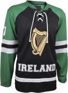 croker ireland hockey jersey black logo