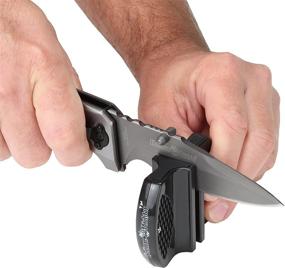 img 2 attached to 🔪 Achieve Razor-Sharp Precision with the Hoffman Richter HR-1 Pocket Knife Sharpener