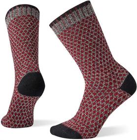 img 1 attached to 🧦 Women's Smartwool Popcorn Polka Dot Crew Socks