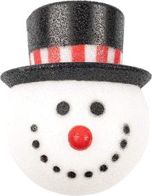 img 2 attached to FUNPENY Snowman Christmas Porch Light Covers - Enhance Your Holiday Decor with these Festive Outdoor Light Covers for Porch Lights, Garage Lights, and Large Light Fixtures