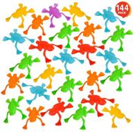 artcreativity jumping frog toys - pack of 144 - cool jumping frogs for kids - vibrant colors - fun party favors, goody bag fillers, contest prizes for girls and boys логотип