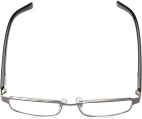 img 1 attached to 🕶️ Foster Grant Men's Leo Square Readers: Sleek and Stylish Eyewear for a Modern Look