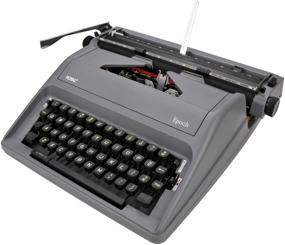 img 3 attached to 🕰️ Timeless Elegance: Royal Epoch Classic Portable Manual Typewriter in Gray (ROY79103Y)