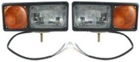 img 1 attached to 🚜 Grote 64261-4 Snow Plow Lamps, Pack of 2, Yellow