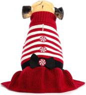 рождественский джемпер hollypet knitwear sweater weather логотип