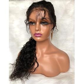 img 3 attached to Rossy&Nancy Realistic Female Mannequin Head with Shoulder - 👩 Wig Display Stand + Makeup - Perfect for Styling, Sunglasses, Jewelry