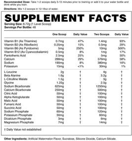 img 1 attached to Magnum Nutraceuticals Stimulant Free Intra Workout Watermelon