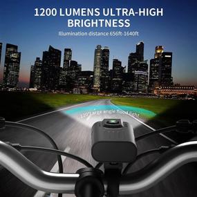 img 2 attached to 🚲 HooYok Night Riding Bike Lights Set - 1,200 Lumen Rechargeable Front and Back Bicycle Light with Power Bank Function - Ideal for Road, Mountain, and Commuter Bicycles