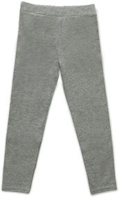 img 1 attached to 👖 Girls' Clothing: Silky Toes School-Ready Cotton Leggings