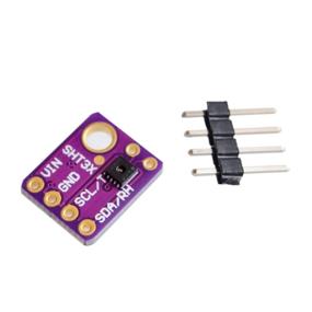 img 1 attached to 🌡️ SHT31 D Temperature and Humidity Breakout Weather Sensor: Accurate Climate Monitoring Solution