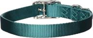 hamilton single thick deluxe collar dogs logo