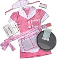 👩 melissa & doug waitress role play set logo