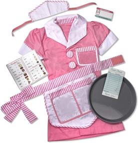 img 4 attached to 👩 Melissa & Doug Waitress Role Play Set