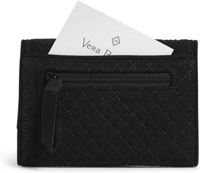 img 1 attached to 🔒 Secure your essentials with Vera Bradley Women's Microfiber Riley Compact Wallet - Now with RFID Protection