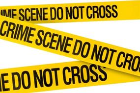 img 4 attached to Crime Scene Do Not Cross Barricade Tape 3 X 100 - Bright Yellow & Bold Black Print - Tear Resistant & Readable - 3in. Wide