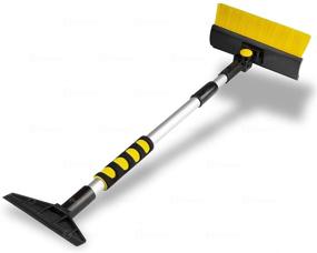 img 4 attached to Zone Tech Extendable Scraper Brush Exterior Accessories
