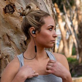 img 1 attached to 🎧 JLab Epic Sport2 Wireless Earbuds, Black, Active Lifestyle 20+ Hour Battery Life, Bluetooth 5.0, IP66 Sweatproof, Built-in Microphones, Noise Isolation, Extra Gel Tips & Cush Fins