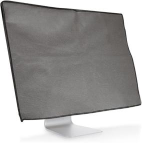 img 4 attached to 🖥️ Dark Grey Dust Protection for 24-26" Monitors - kwmobile Monitor Cover Shield and Screen Protector