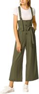 👗 allegra women's belted jumpsuit overalls - stylish women's clothing in jumpsuits, rompers & overalls logo