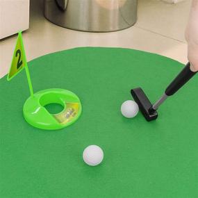 img 1 attached to Toilet Time Golf Game: Potty Putter for a Fun and Relaxing Experience